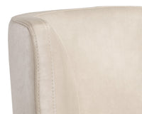 Sunpan Hayden Barstool - Bravo Cream/Bravo Portabella/Marble/Quarry
