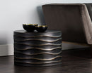 Sunpan Corey Coffee Table in  Small Black / Summer Sand