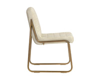 Sunpan Anton Dining Chair - Bravo Cream/Vintage Black