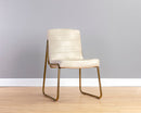 Sunpan Anton Dining Chair - Bravo Cream/Vintage Black