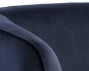 Sunpan Amara Lounge Chair in Abbington Navy