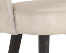 Sunpan Monae Barstool - Abbington Black/Bravo Cream and Polo Club Muslin