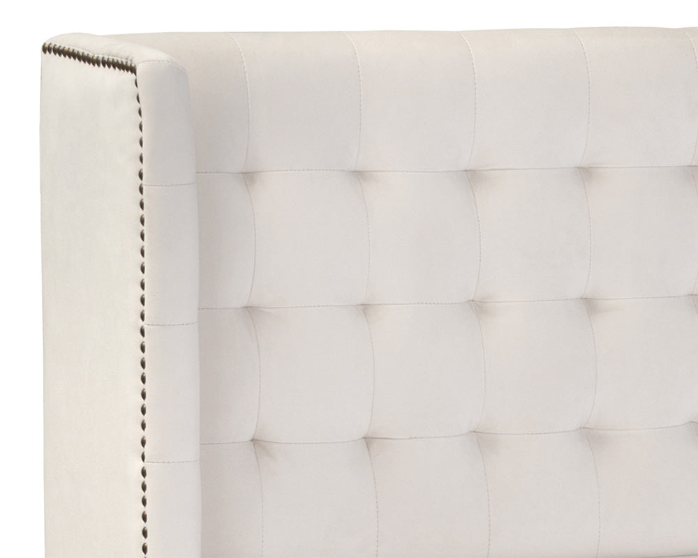 Sunpan Cairo Bed - King - Antonio Porcelain