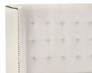 Sunpan Cairo Bed - King - Antonio Porcelain