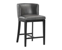 Sunpan Hayden Counter Stool - Autumn Orange/Bravo Cream/Bravo Portabella/Marble/Metropolis Blue/Quarry