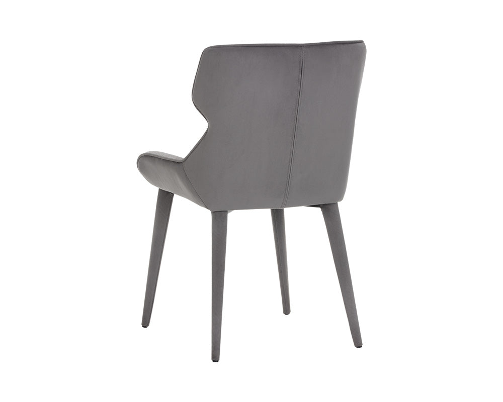 Sunpan Jesmond Dining Chair - Polo Club Muslin And Bravo Cream/Polo Club Stone And Antonio Charcoal