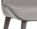 Sunpan Jesmond Dining Chair - Polo Club Muslin And Bravo Cream/Polo Club Stone And Antonio Charcoal