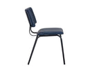 Sunpan Berkley Dining Chair - Bravo Admiral / Cognac / Cream- Set of Two