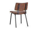 Sunpan Berkley Dining Chair - Bravo Admiral / Cognac / Cream- Set of Two