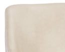 Sunpan Kace Barstool - Bravo Cream/Bravo Metal/Leo Olive/Leo Shale Grey