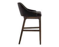 Sunpan Kace Barstool - Bravo Cream/Bravo Metal/Leo Olive/Leo Shale Grey