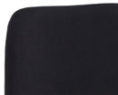 Sunpan Cassius Swivel Dining Armchair - Abbington Black and Bravo Black/Dillon Cream/Slate Tint and Nightfall Black