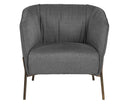 Sunpan Klein Lounge Chair - Zenith Graphite Grey