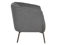 Sunpan Klein Lounge Chair - Zenith Graphite Grey