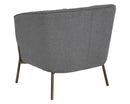 Sunpan Klein Lounge Chair - Zenith Graphite Grey