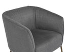 Sunpan Klein Lounge Chair - Zenith Graphite Grey