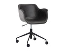 Sunpan Owen Office Chair - Dillon Cream And Dillon Thunder/Town Grey And Roman Grey