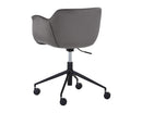 Sunpan Owen Office Chair - Dillon Cream And Dillon Thunder/Town Grey And Roman Grey