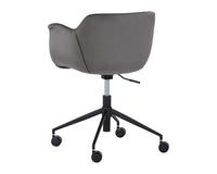 Sunpan Owen Office Chair - Dillon Cream And Dillon Thunder/Town Grey And Roman Grey