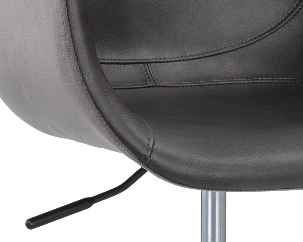 Sunpan Owen Office Chair - Dillon Cream And Dillon Thunder/Town Grey And Roman Grey