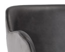 Sunpan Owen Office Chair - Dillon Cream And Dillon Thunder/Town Grey And Roman Grey
