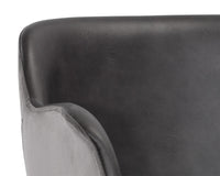 Sunpan Owen Office Chair - Dillon Cream And Dillon Thunder/Town Grey And Roman Grey