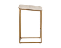 Sunpan Faye Counter Stool - Bravo Black/Cream