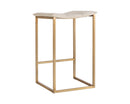 Sunpan Faye Counter Stool - Bravo Black/Cream