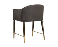 Sunpan Kylin Dining Armchair - Dillon Cream and Bravo Ash