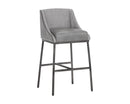 Sunpan Dalary Barstool - Bravo Metal / Polo Club Stone