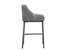 Sunpan Dalary Barstool - Bravo Metal / Polo Club Stone