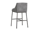 Sunpan Dalary Barstool - Bravo Metal / Polo Club Stone