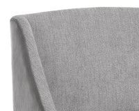 Sunpan Dalary Barstool - Bravo Metal / Polo Club Stone