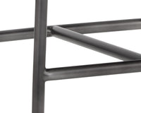 Sunpan Dalary Barstool - Bravo Metal / Polo Club Stone