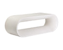 Sunpan Capsule Bench in Grey / White