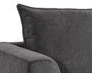 Sunpan Virgo Armchair - Metropolis Blue/Polo Club Kohl Grey/Stone