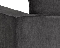 Sunpan Virgo Armchair - Metropolis Blue/Polo Club Kohl Grey/Stone