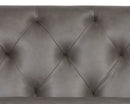 Sunpan Westin Sofa - Vintage Black Night/Caramel/Peacock/Steel Gray/Vanilla Leather