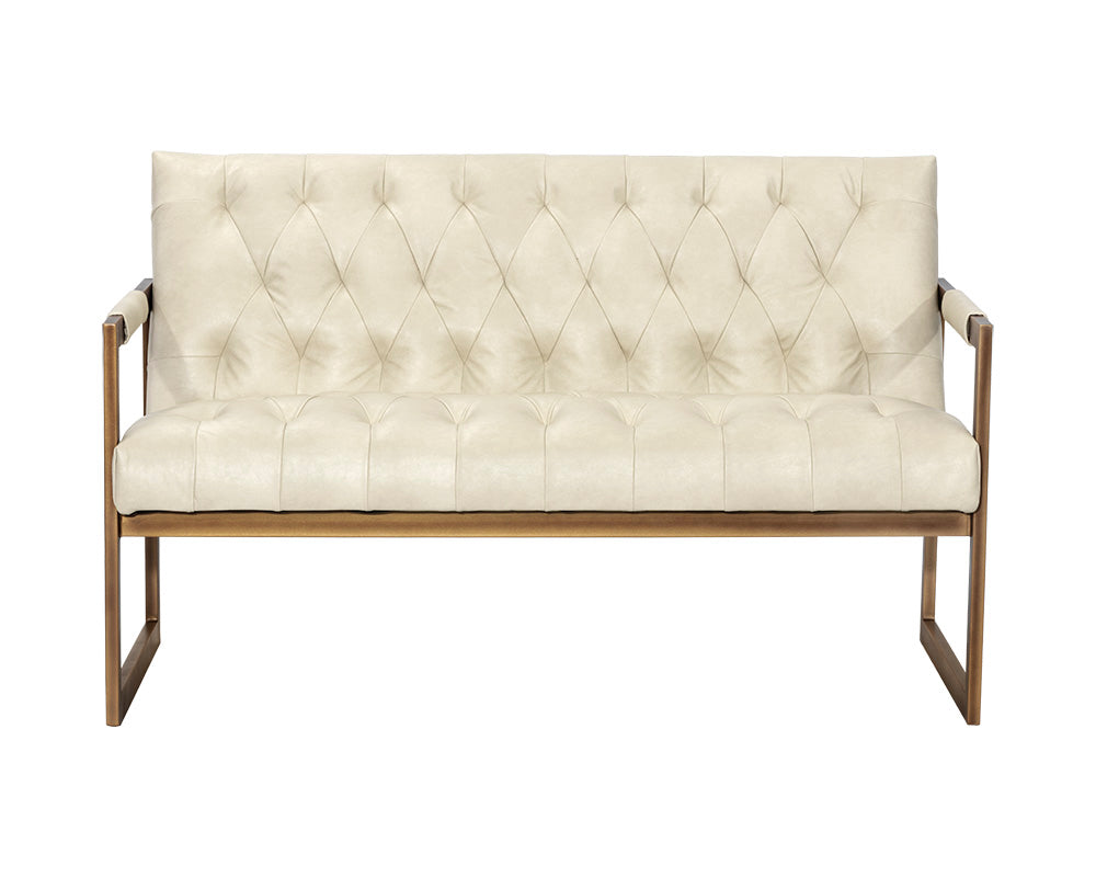 Sunpan Monde 2 Seater Lounge Chair - Bravo Cream