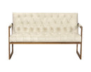 Sunpan Monde 2 Seater Lounge Chair - Bravo Cream