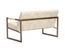 Sunpan Monde 2 Seater Lounge Chair - Bravo Cream