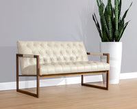 Sunpan Monde 2 Seater Lounge Chair - Bravo Cream