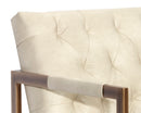 Sunpan Monde 2 Seater Lounge Chair - Bravo Cream