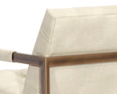 Sunpan Monde 2 Seater Lounge Chair - Bravo Cream