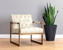 Sunpan Monde Armchair - Bravo Cream