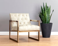 Sunpan Monde Armchair - Bravo Cream
