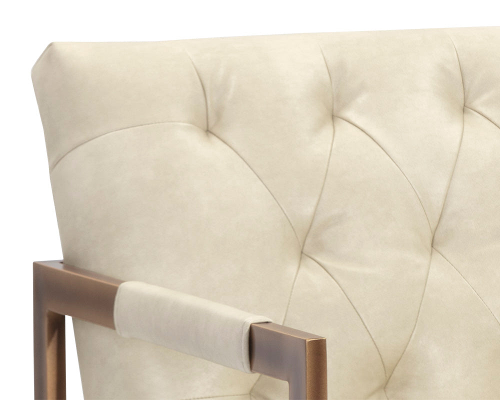 Sunpan Monde Armchair - Bravo Cream