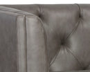 Sunpan Westin Armchair - Vintage Black Night/Caramel/Peacock/Steel Grey/Vanilla Leather