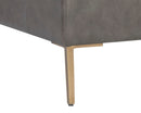 Sunpan Westin Armchair - Vintage Black Night/Caramel/Peacock/Steel Grey/Vanilla Leather