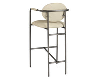 Sunpan Rylan Barstool - Abbington Black/Dillon Cream